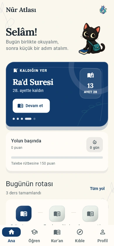 Çini Atölyesi — gerçek uygulama ana ekranı
